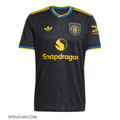 Muški Nogometni Dres Manchester United Mason Mount #7 Rezervni 2025-26 Kratak Rukav Muški Nogometni Dres Manchester United Mason Mount #7 Rezervni 2025-26 Kratak Rukav